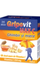 Gripovit Max C Ghimbir si miere  Zdrovit